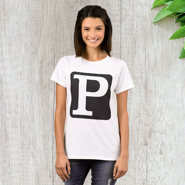 Camiseta T-Shirt Capital P Mulheres (Criador carregado)