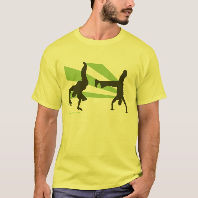 Camiseta T-shirt - Capoeira Brazil (Frente)