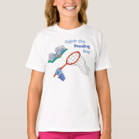T-Shirt Captar O Inseto De Leitura
