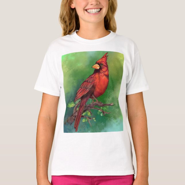 Camiseta T-Shirt Cardinal Vermelho (Frente)