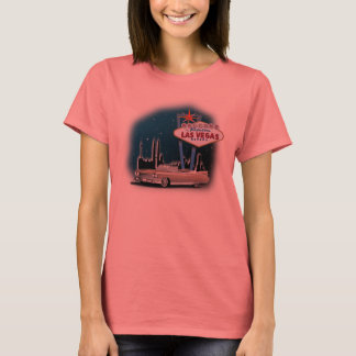 Camiseta t-shirt,carro retrô, las vegas,cadillac