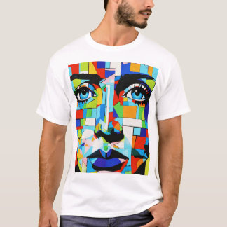 Camiseta t-shirt casal com aspecto elegante