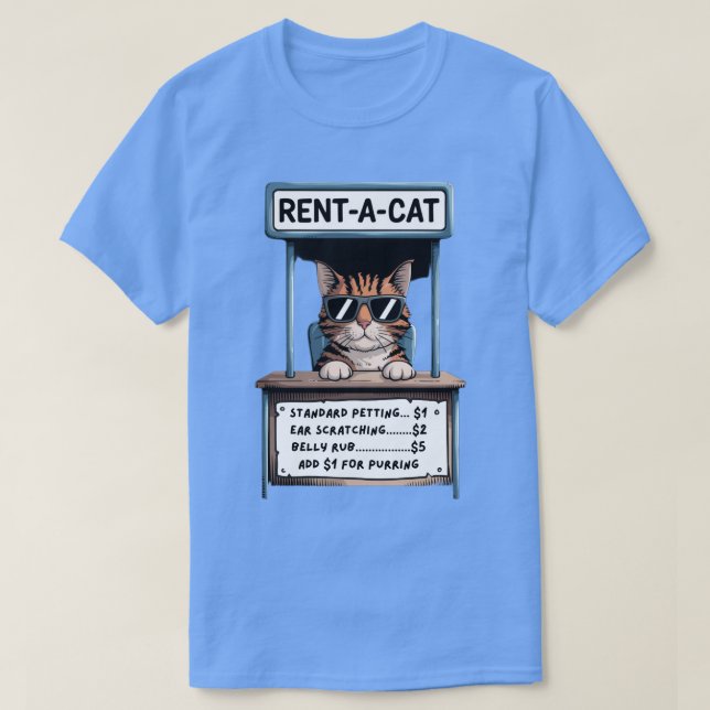 Camiseta T-Shirt CAT FUNNY (Frente do Design)