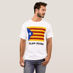 Camiseta T-shirt Catalan do referendo