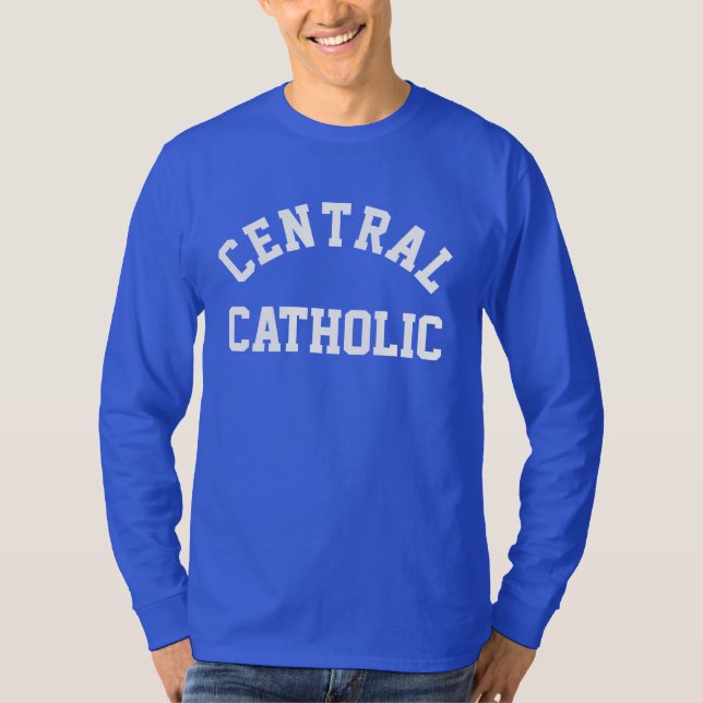 Camiseta T-shirt católica central (Frente)