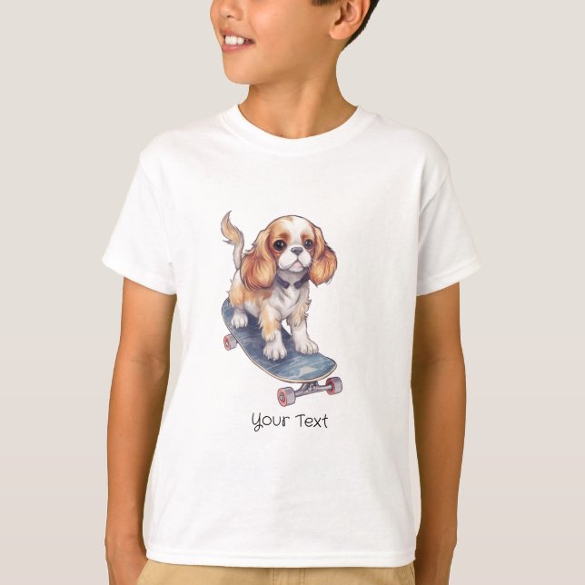 Camiseta T-Shirt Cavalier King Charles Spaniel (Frente)