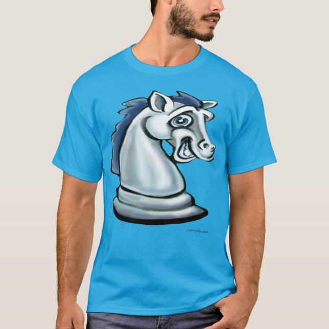 Camiseta T-Shirt Cavalo Branco (Frente)