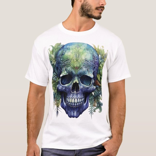 Camiseta T-Shirt Caveira (Frente)