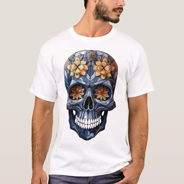 Camiseta T-Shirt Caveira (Frente)