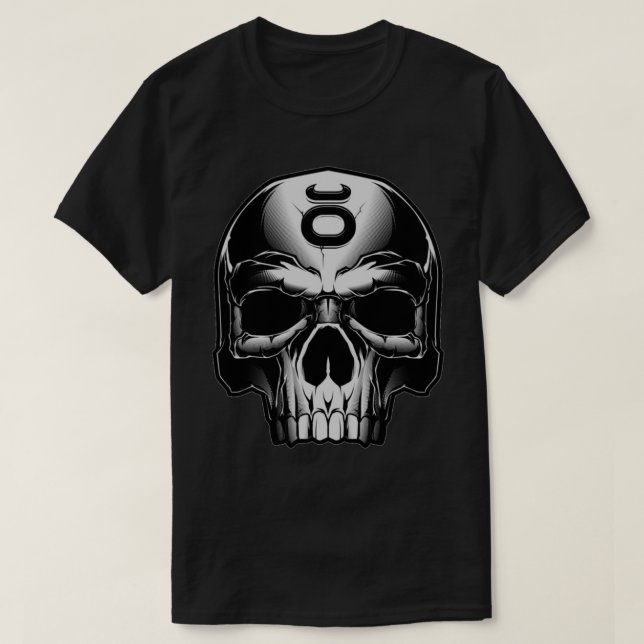 Camiseta T-Shirt Caveira (Frente do Design)