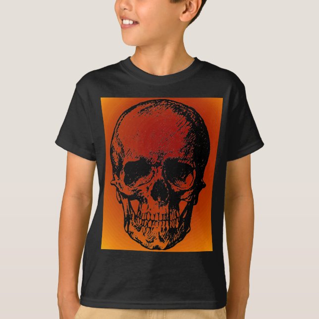 Camiseta T-Shirt Caveira (Frente)