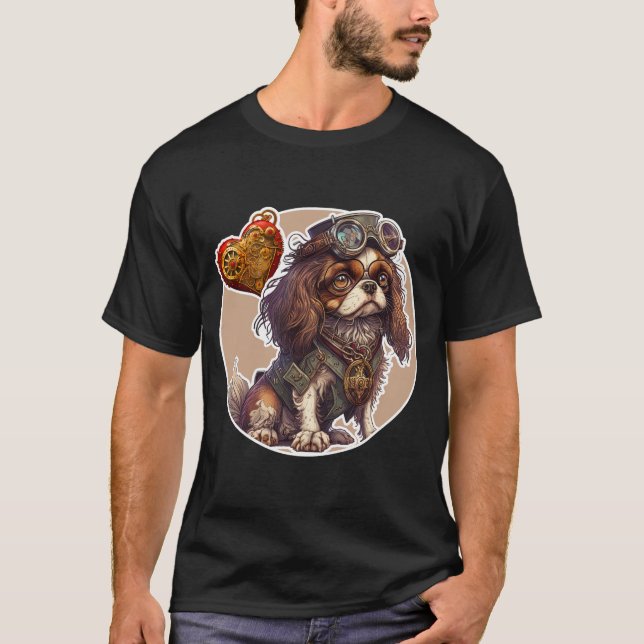 Camiseta T-Shirt Cavelier King Charles Spaniel (Frente)