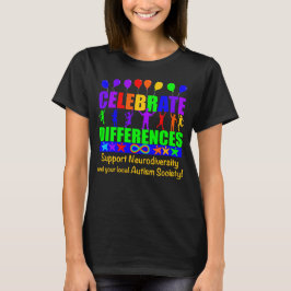 Camiseta T-shirt "Celebrate Differences"