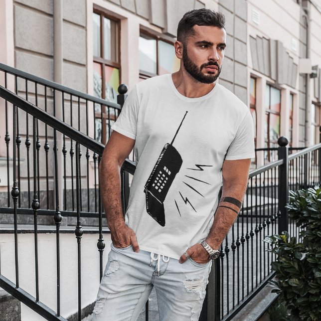 Camiseta T-Shirt Celular Antigo (Criador carregado)