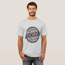 T-shirt certificado do Dork