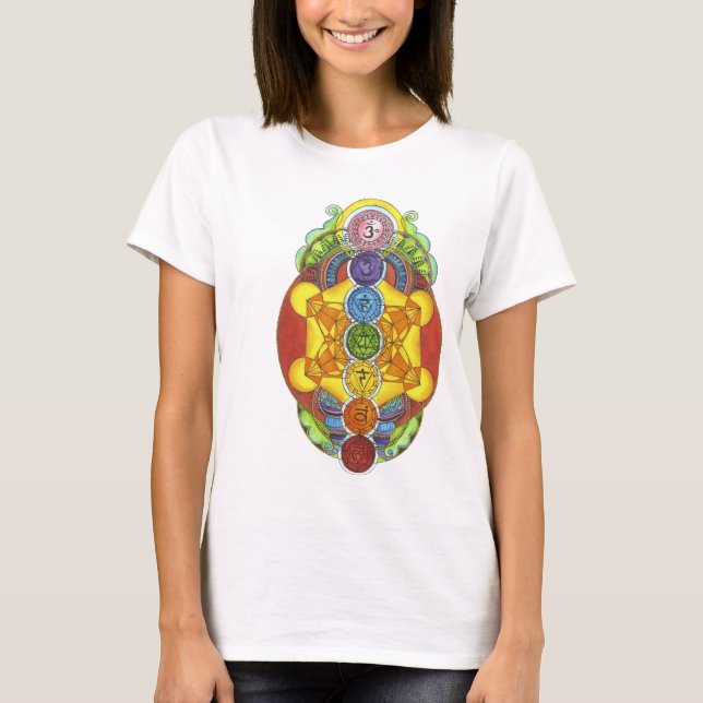 Camiseta T-shirt Chakras (Frente)