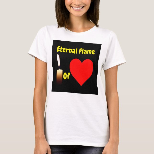 Camiseta T-Shirt Chama Eternal De Amor (Frente)