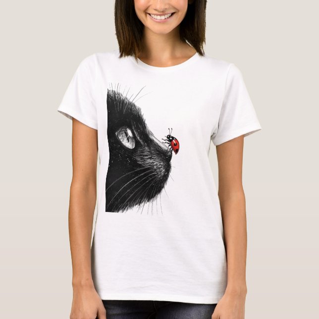 Camiseta T-shirt chat (Frente)