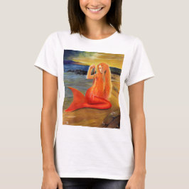 Camiseta T-shirt chaves do por do sol da sereia