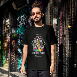 Camiseta T-shirt CHEMIS-TREE between us arbre blanc noir