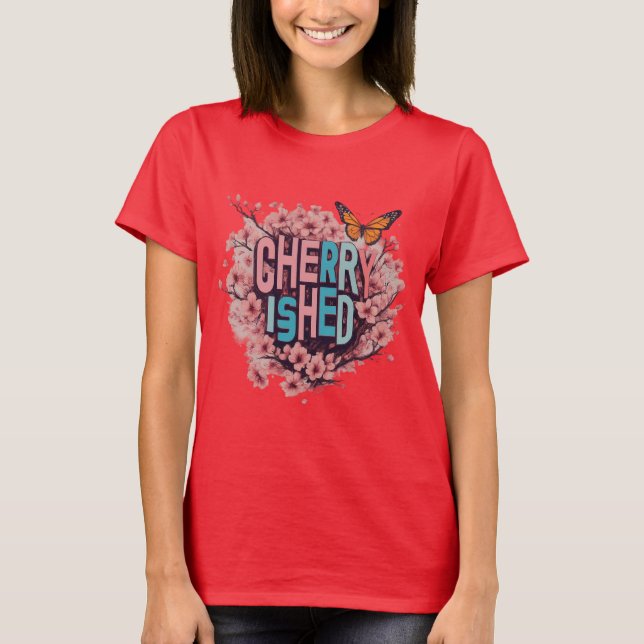 Camiseta T-shirt CHERRY-ISHED (Frente)