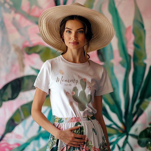 Camiseta T-shirt Chic do Deserto (Let us take the prickles out of your fashion choices this “sand-tastic” desert chic design.)