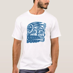 Camiseta T-shirt chinês do coelho do zodíaco