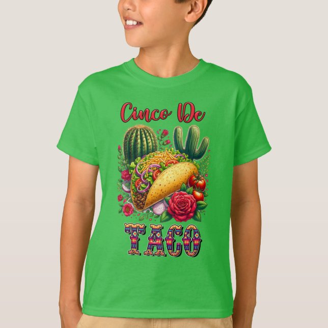 Camiseta T-Shirt- Cinco De Mayo (Frente)