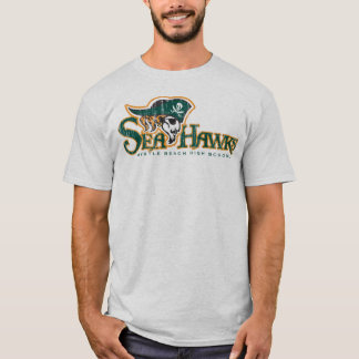 Camiseta T-shirt cinzento do descolamento Seahawk (L)