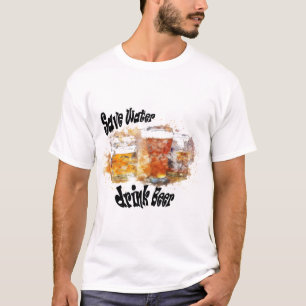 Camiseta T - shirt citação funny engraçado beer bobinar