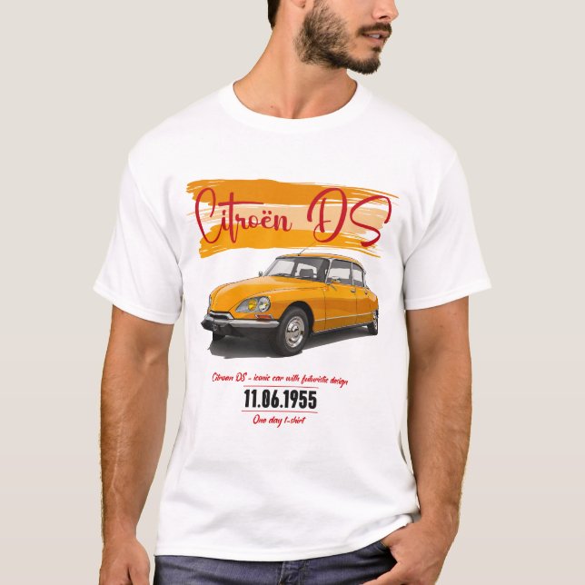 Camiseta T-Shirt Citroën DS (Frente)