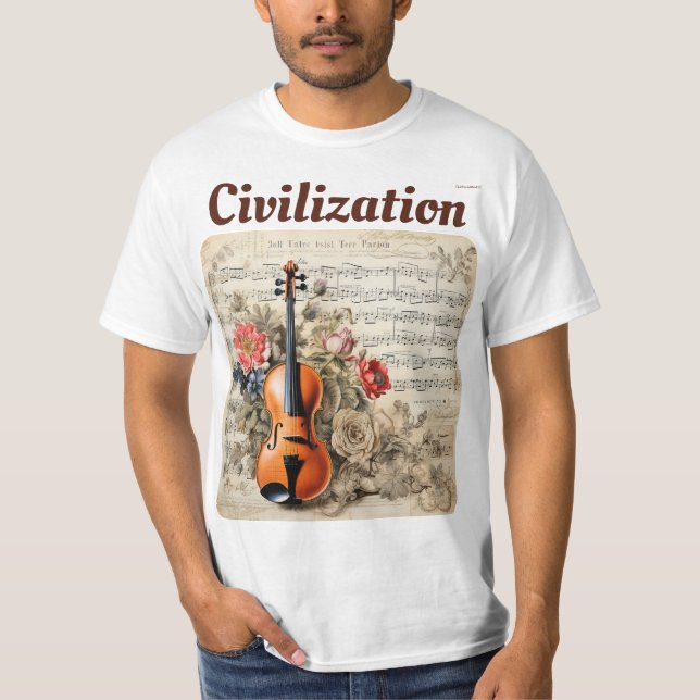 Camiseta T-shirt — Civilization (Frente)