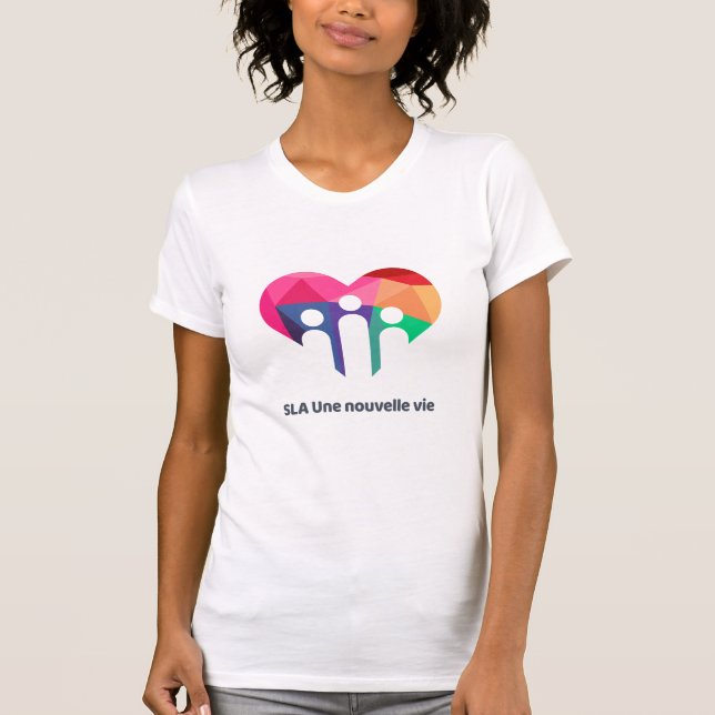 Camiseta T-shirt clair pour femme  (Frente)