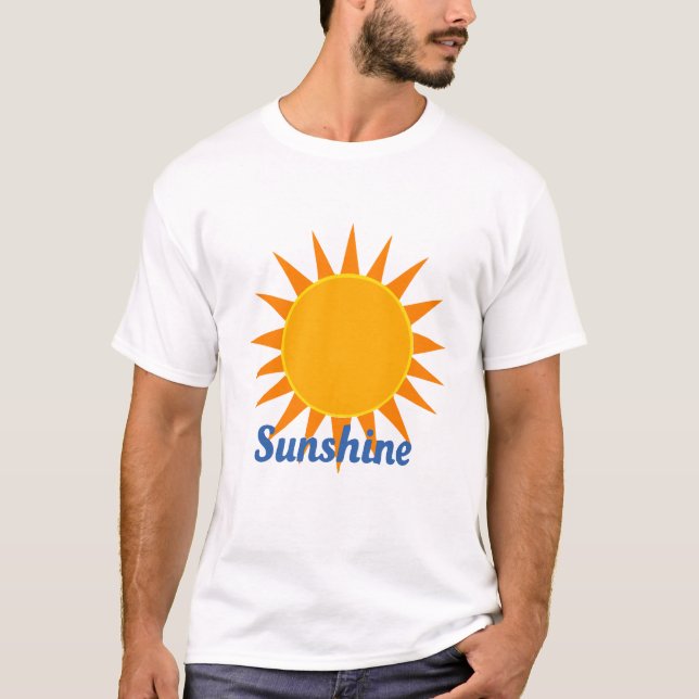 Camiseta T-shirt Classic Sun design (Frente)