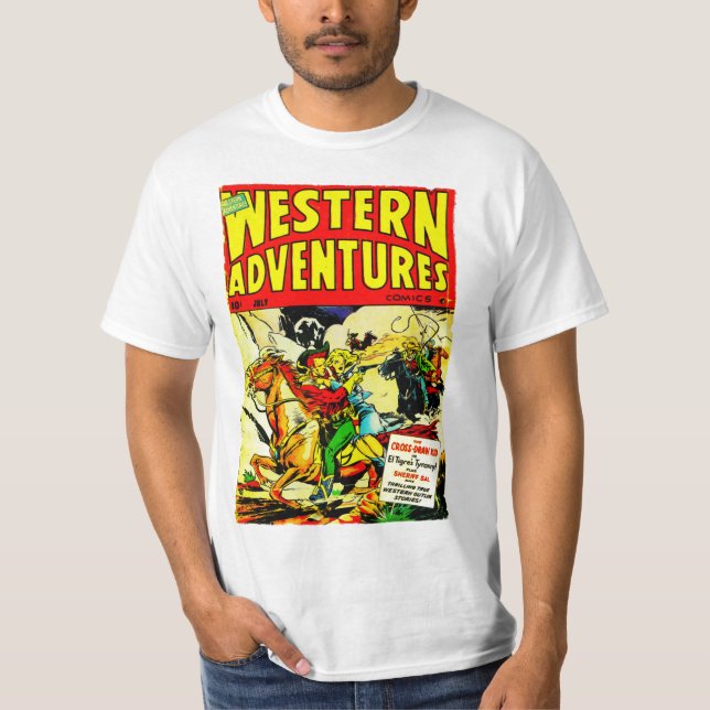 Camiseta T-Shirt Classic Western Adventures (Frente)