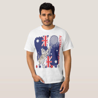 Camiseta T-shirt clássica australiana aberta