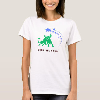 Camiseta T-shirt clássica com Bull Design