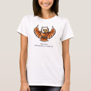 Camiseta T-shirt clássica com Design de nunca menos