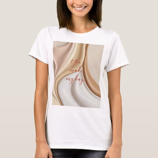 Camiseta t-shirt clássica no na moda gráfico (Frente)