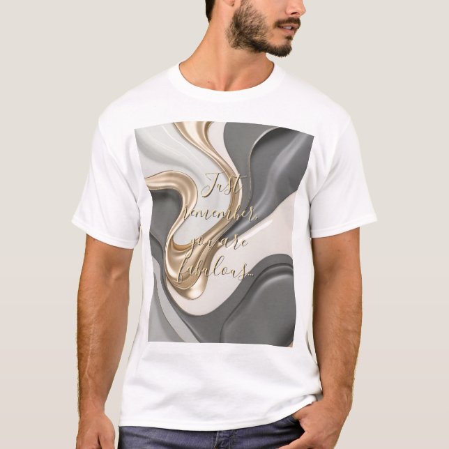 Camiseta t-shirt clássica no na moda gráfico (Frente)