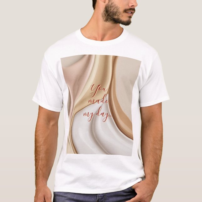 Camiseta t-shirt clássica no na moda gráfico (Frente)