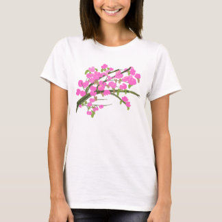 Camiseta T-Shirt clássico com Design de flor