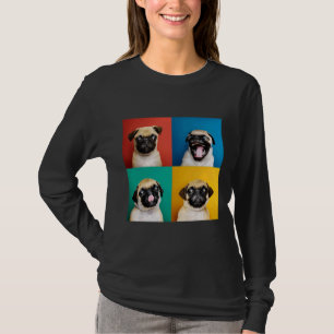 Camiseta T-Shirt Clássico Cute Pug Puppy 690