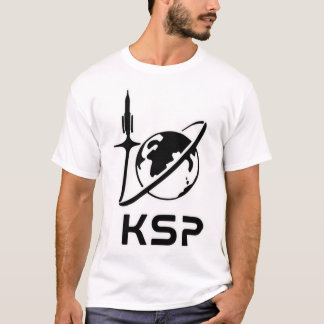 Camiseta T-Shirt Clássico da Agência Espacial KSP