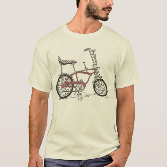 Camiseta T-shirt clássico da bicicleta da bicicleta do (Frente)