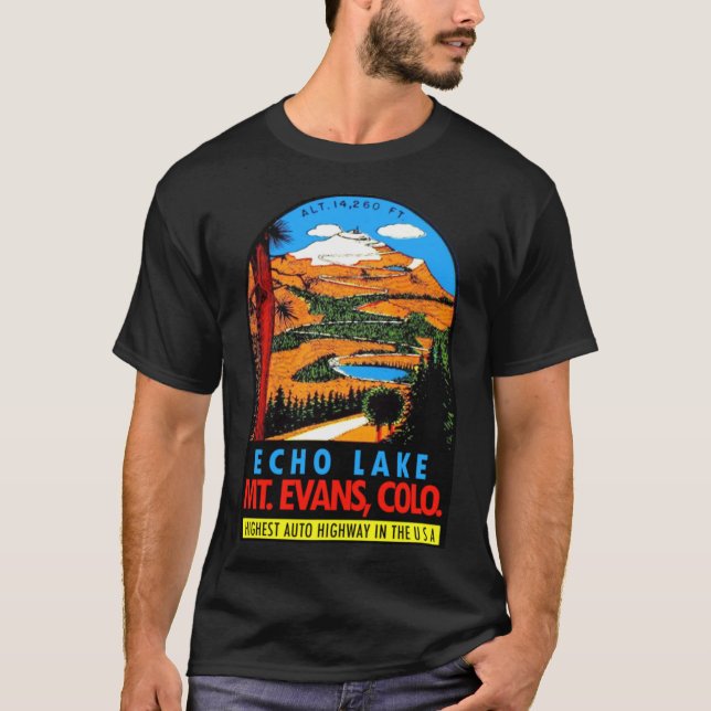 Camiseta T-Shirt Clássico da Costa Leste (Frente)