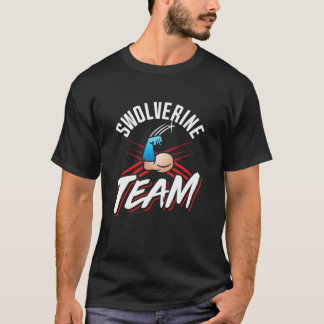 Camiseta T-Shirt Clássico da Equipe Swolverine