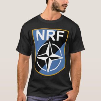 Camiseta T-Shirt Clássico da Força de Resposta da NATO