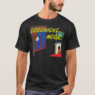 Camiseta T-Shirt Clássico da Lua de Boa Noite