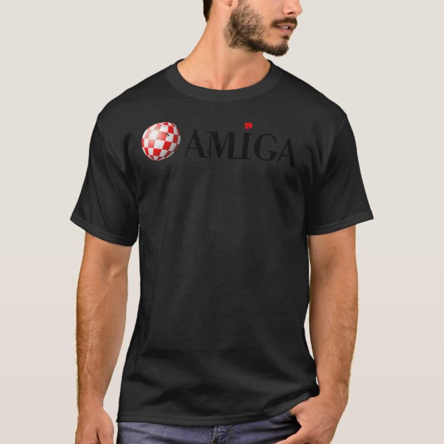 Camiseta T-Shirt clássico de Amiga (Frente)